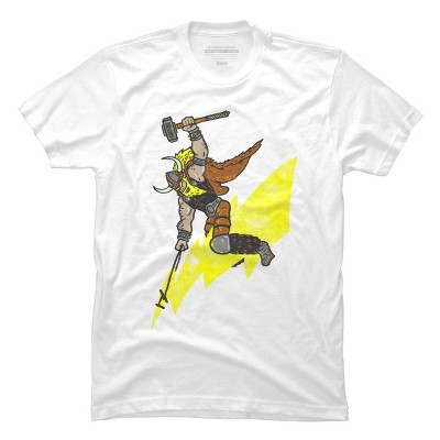 Men's Design By Humans Ride the lighting By Biotwist T-Shirt
