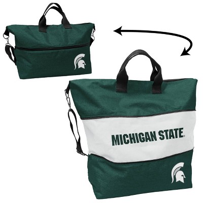 NCAA Michigan State Spartans Crosshatch Expandable Tote