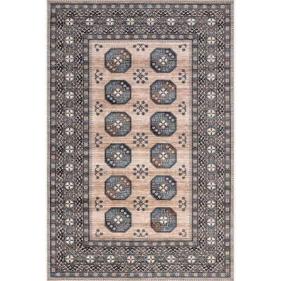 nuLOOM Idra SplashGuard Waterproof Machine Washable Area Rug