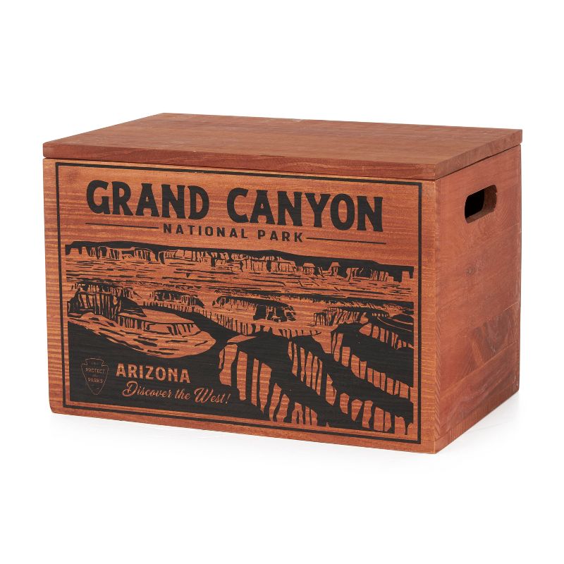 Better Wood Products Limited Edition Protect the Parks Series All Natural Fatwood Fire Starter Sticks, 13 Pound Wooden Crate, Grand Canyon, 1 of 8