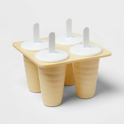 Popsicle Mold 4 Ridge Compartment Yellow - Room Essentials™