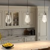 Hudson and Canal 8.63" Wide Pendant with Glass Shade - 4 of 4