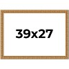 PosterPalooza | Contemporary Gold Picture Frame - UV Acrylic, Backing Board, Hanging Hardware Included - 2 of 4