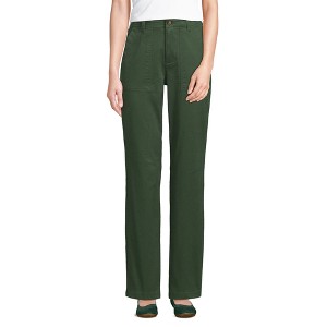 Lands' End Women's High Rise Chino Utility Pants - 1 of 4