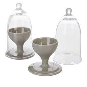Curtis Stone 2-piece Egg Cup and Cloche Sets Refurbished - 1 of 1
