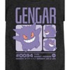 Girls' - Pokémon - Gengar Ghost Poison Type Pastel Stats Fitted Short Sleeve Graphic T-Shirt - 2 of 4