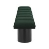 Meridian Furniture,Pavilion Boucle Fabric Bench - 3 of 4