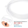 Unique Bargains Flexible Silicone Rubber Tube High Temp Water Air Hose Pipe for Pump - 4 of 4