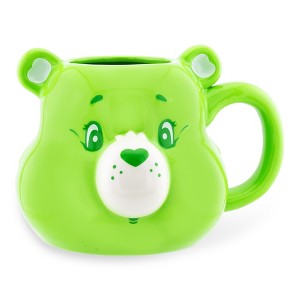 Silver Buffalo Care Bears Good Luck Bear 3D Sculpted Ceramic Mug | Holds 20 Ounces - 1 of 4