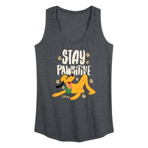 Women's - Disney - Cats & Dogs Graphic Racerback Tank - 1 of 4