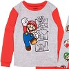 Super Mario Little/Big Boys' 4-Piece Cotton Pajama Set - image 2 of 4