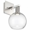 Access Lighting Port Nine 1 - Light Wall Light in  Brushed Steel - 4 of 4