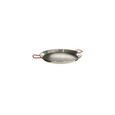 Garcima La Paella 24-Inch Carbon Steel Paella Pan (Silver)