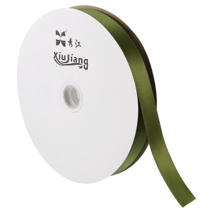 Unique Bargains Solid DIY Party Home Wrapping Decoration Roll Satin Ribbon - 1 of 3