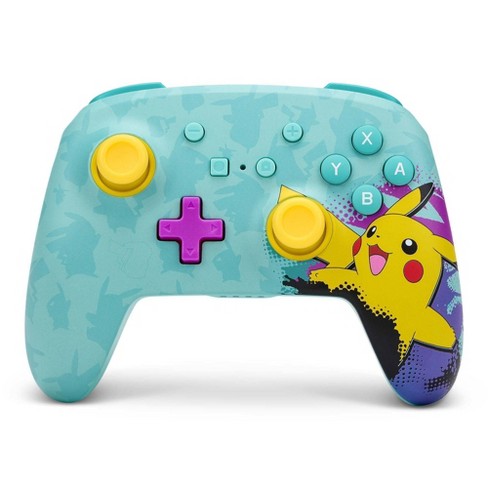 Enhanced Controller For Switch - Pikachu Paint Target