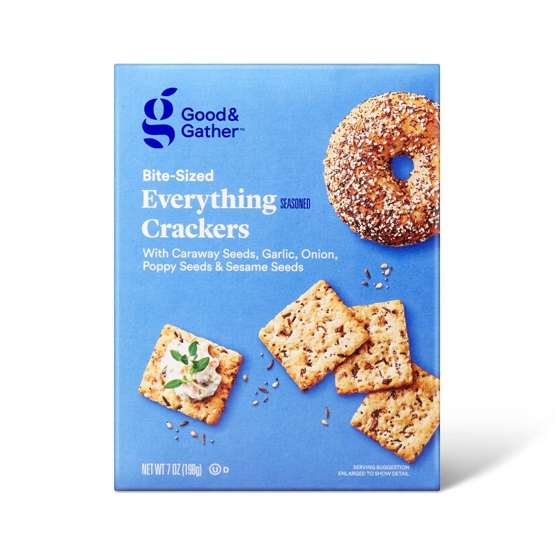 Everything Crackers - 7oz - Good &#38; Gather&#8482;, 1 of 10