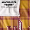 University Of Louisiana Monroe Campus Plaid Spirit Silky Touch Super Soft Throw Blanket 50x60 - 4 of 4