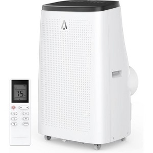 14000 BTU Portable Air Conditioner,4-in-1 Smart AC with Window Kit, Cools 450 Sq.Ft,Ultra Quiet 50dB,Ventless Design with Optional Hose, White - 1 of 4