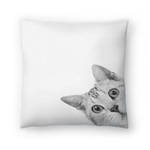 Cattail Fluff Throw Pillow