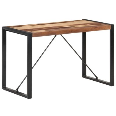 vidaXL Dining Table 47.2"x23.6"x29.5" Solid Wood