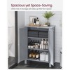 VASAGLE Bathroom Floor Storage Cabinet, Freestanding Bathroom Storage Unit with Adjustable Shelve - image 3 of 4