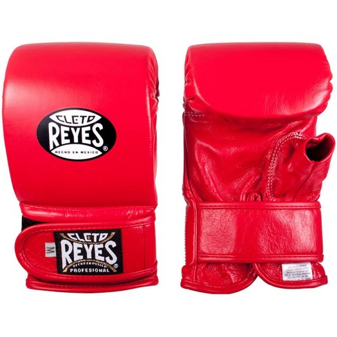 Cleto Reyes Leather Boxing Bag Gloves With Hook And Loop Closure