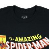 Seven Times Six Marvel The Amazing Spider-Man T Shirt Mens Venom Is Back Comic Graphic Tee Black - 3 of 3