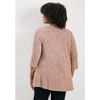 Avenue Women's Plus Size Miley Rib Hacci Button Tunic - 3 of 4