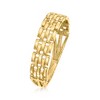 Ross-Simons 10kt Yellow Gold Panther-Link Ring - 2 of 4