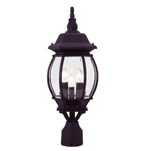 Livex Lighting Frontenac 3 - Light Post Light in  White - 1 of 1