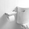 Wall Mount Toilet Paper Holder with Shelf Stainless Steel Paper Roll Holder Tissue Paper Holder - 4 of 4