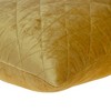 Parkland Collection,Milo Transitional Quilted Throw Pillow - 4 of 4