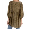 Women's Babydoll Keyhole Blouse - umgee - 3 of 4