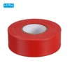 Unique Bargains PVC Non-Adhesive Flagging Tape for Tree Survey Boundaries 4 Pcs - 3 of 4