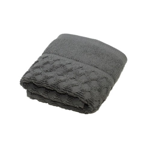 Cotton Quick-Dry Diamond Textured Single Towel - Great Bay Home - image 1 of 4