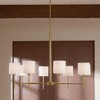 Kichler Lighting Ali 8 - Light Chandelier in  Brushed Natural Brass - image 2 of 4