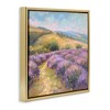 Stupell Industries Lavender Field Hills Floating Frame Canvas Art, Gold, 18" x 18" - 2 of 4
