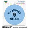 Old Dominion University Official Logo Automotive Car Window Locker Circle Bumper Sticker - 3 of 4