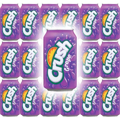 Crush Grape Soda - 12 Fl Oz Cans (Pack of 18)