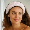 Spa Essentials 2-Pack Plush Spa Headbands – Ultra-Soft Stretch Fleece Facial Hair Bands for Women – Ideal for Makeup, Skincare, and Bath - 3 of 3