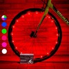 Activ Life Bike Wheel Lights, Top Basket Stuffers for Kids; with Batteries Included - 1 Tire Pack, Red - 3 of 4