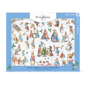 New York Puzzle Company Peter Rabbit's Winter Memories 500 Piece Puzzle - 1 of 4