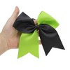 Unique Bargains Women's Fashion Two-Color Bow Hair Elastics 1 Pc - 4 of 4