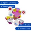 Clixo Tiny & Mighty Magnetic Building Set - Sparkle - 2 of 4