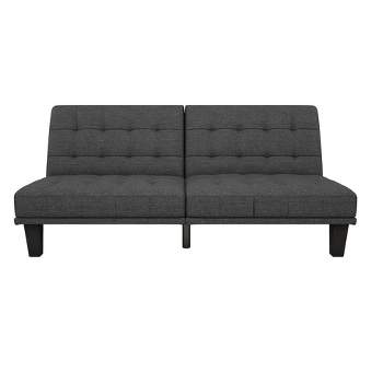 Dexter Futon Lounger Gray - Dorel Home Products