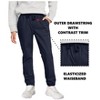 Jumpstart  Boy's Slim Fitting Cotton Stretch Classic Twill Joggers-3 Pack - 2 of 4