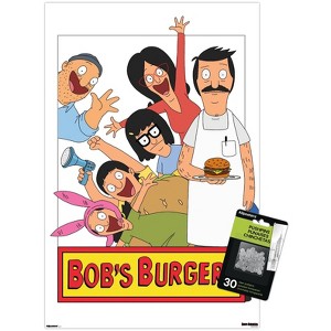 Trends International Bob's Burgers - Key Art Unframed Wall Poster Prints - 1 of 4