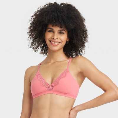 Women's Luxe Stretch Unlined Triangle Bralette - Auden™