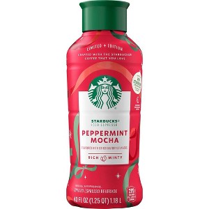 Starbucks Peppermint Mocha Iced Espresso - 40 fl oz - 1 of 4