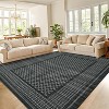 Coucheta Washable Runner Rug, Non-Slip Low Pile , Boho Chic Hallway Kitchen Bedroom Carpet for Your Home,Multi-Color & Size - 2 of 4
